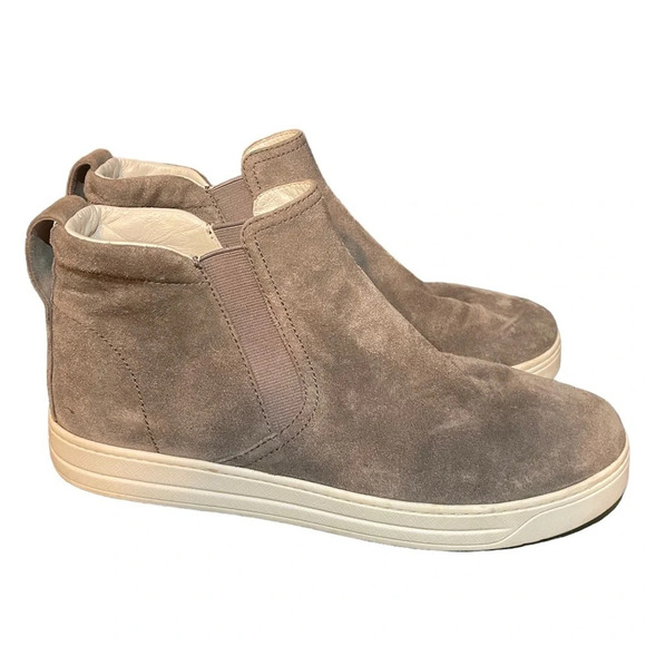 PRADA WOMENS HIGH TOP SUEDE SKATE SNEAKER - Picture 1 of 6
